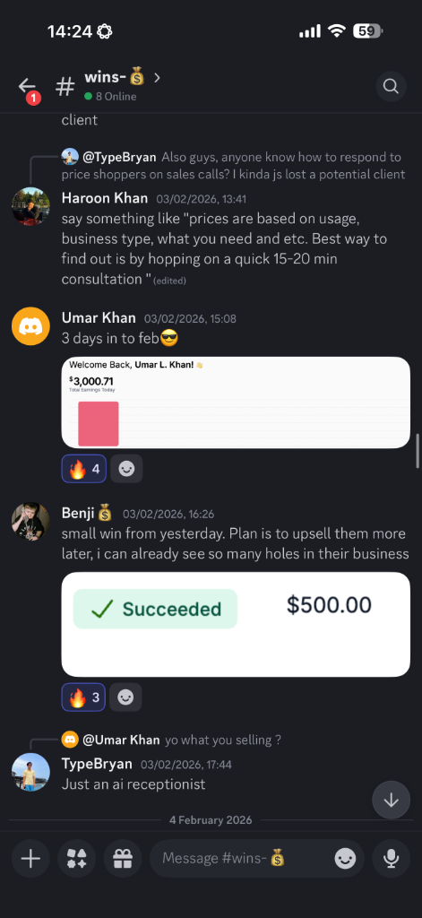 Client result