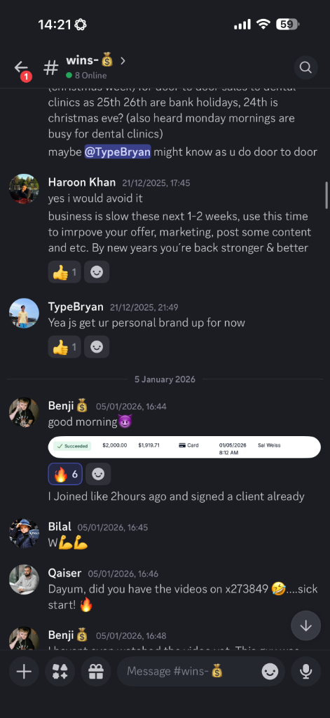 Client result