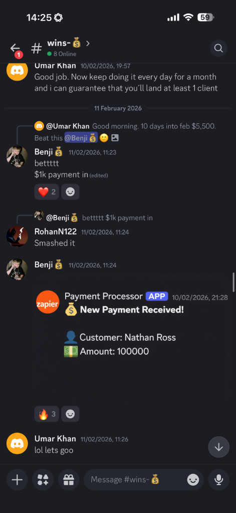 Client result