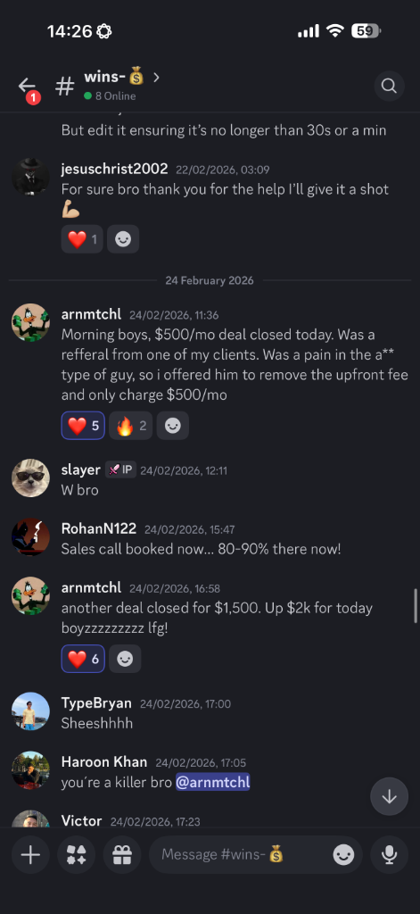 Client result