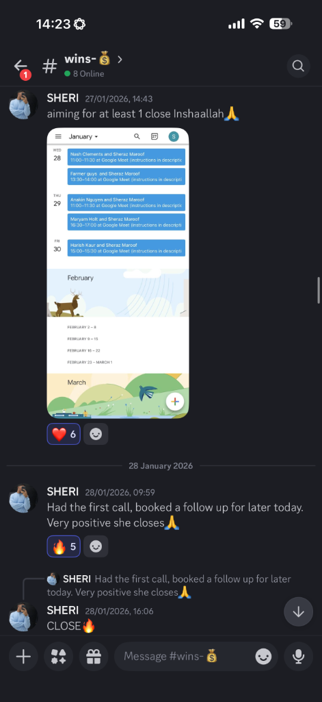 Client result