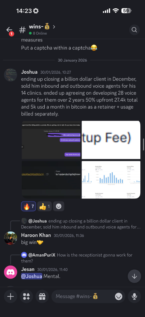 Client result
