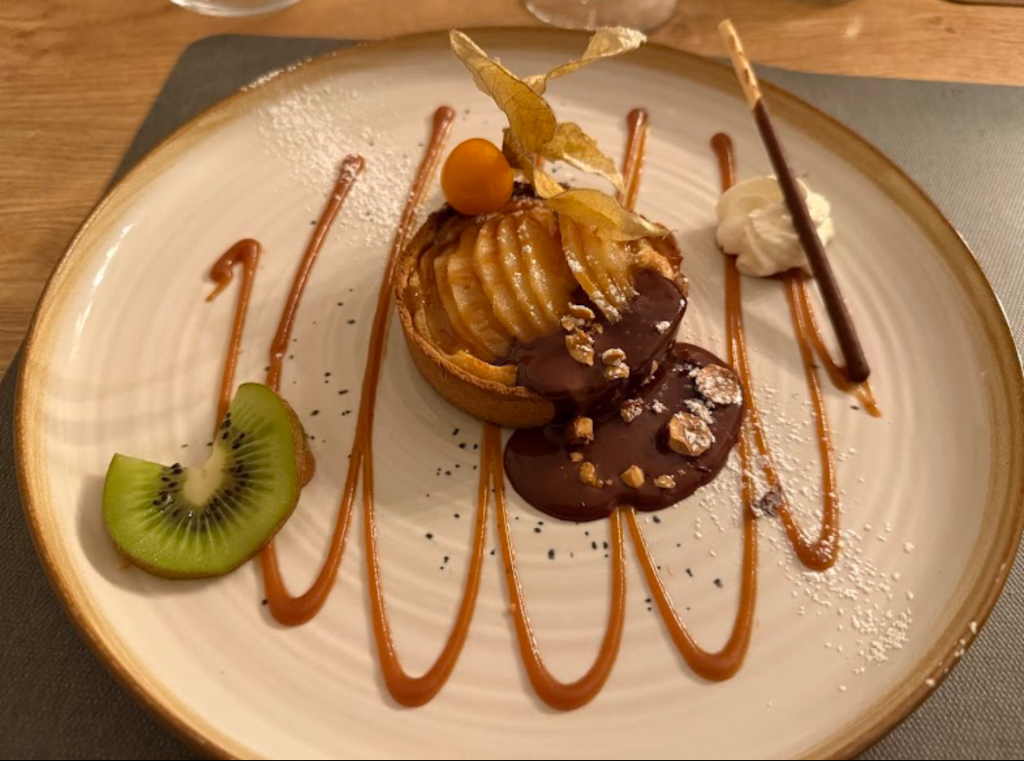 Tarte poire chocolat