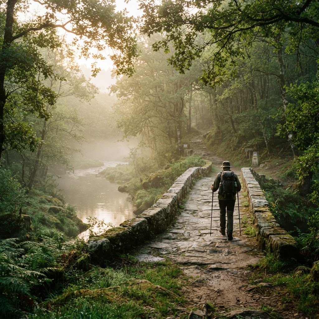 Last 100 km of the Camino: Sarria to Santiago de Compostela
