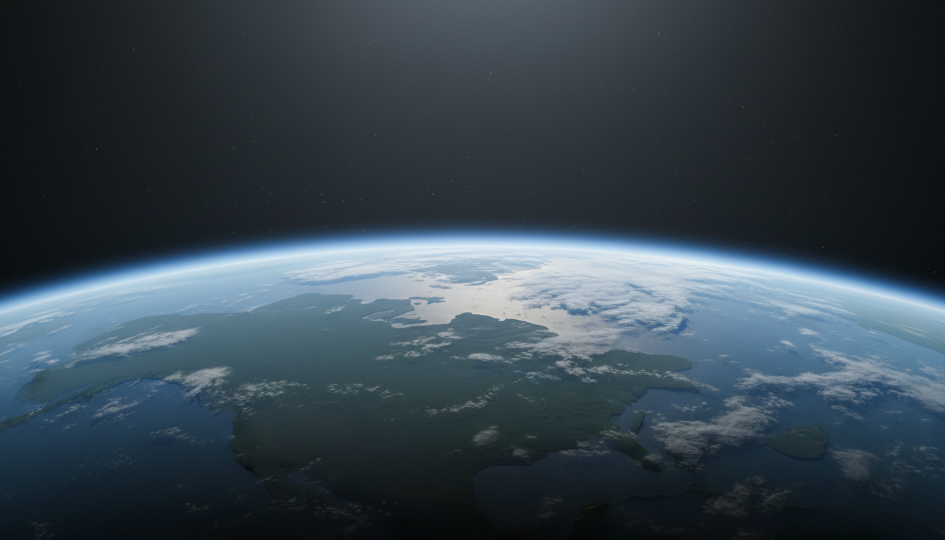 Erdatmosphäre – Symbolbild planetare Grenzen
