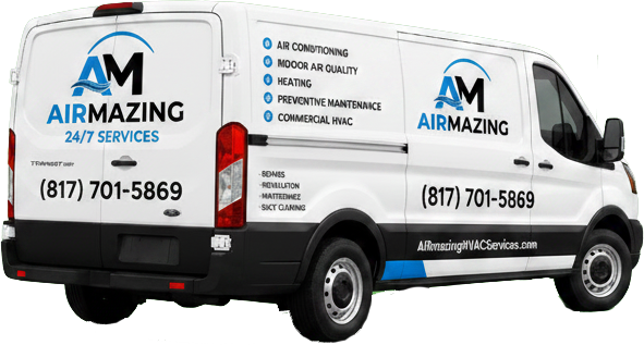 AIRmazing HVAC Services branded van