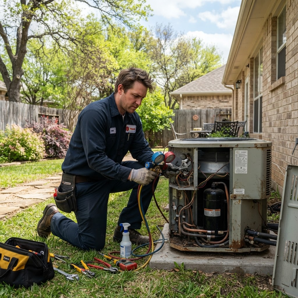 Preparing Your HVAC for North Texas Weather: Spring and Fall Tune-Ups — AIRmazing HVAC Services