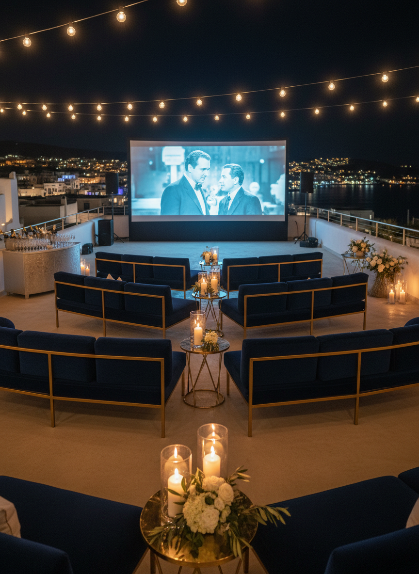 The Gathering, outdoor cinema package in Crete
