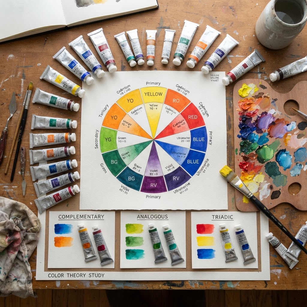 Color Theory, Creative Concepts & Visual Communication