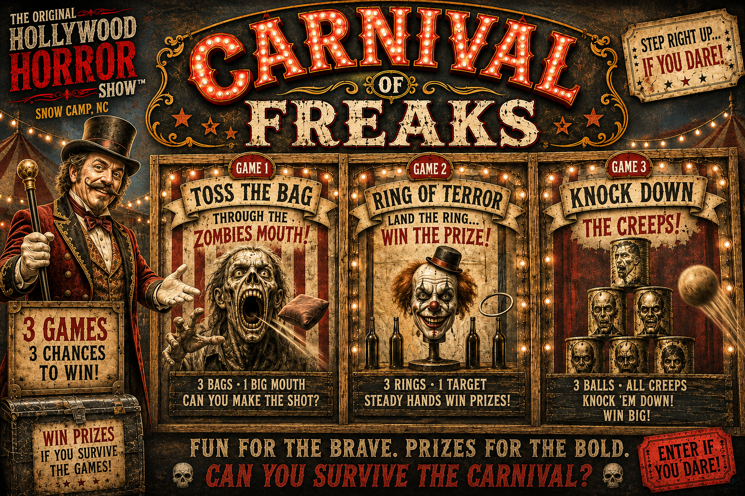 Macabre Midway Games