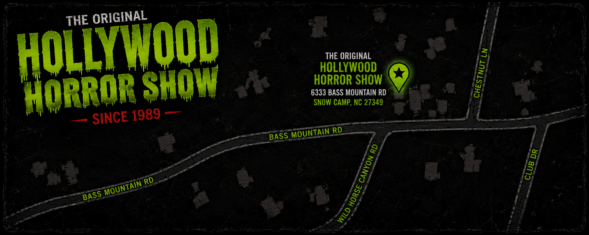 Hollywood Horror Show location map
