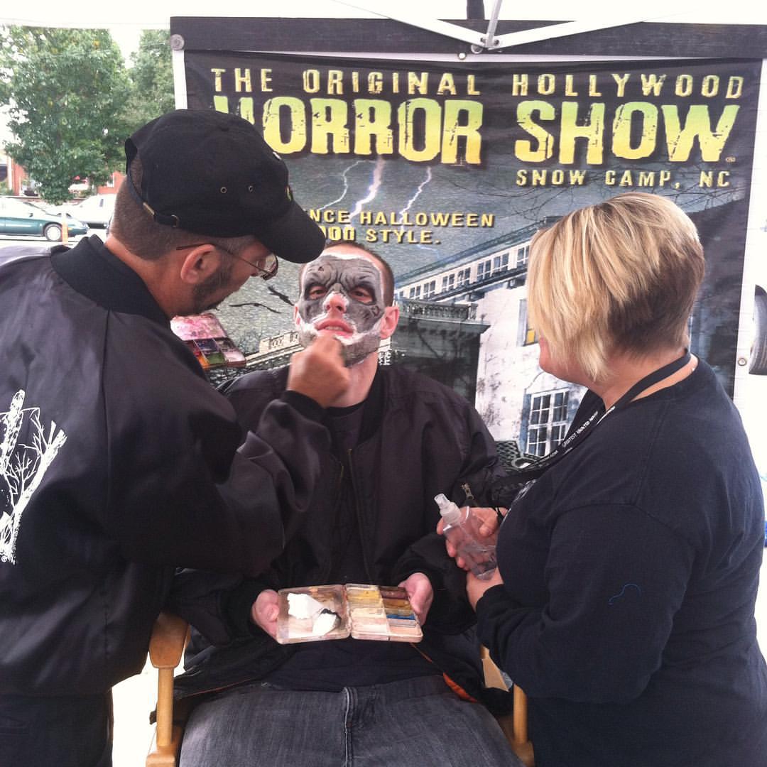 Makeup Artist at Work