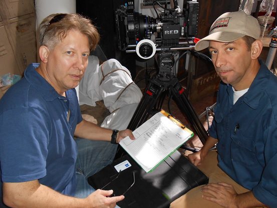 Behind the Scenes Film Set
