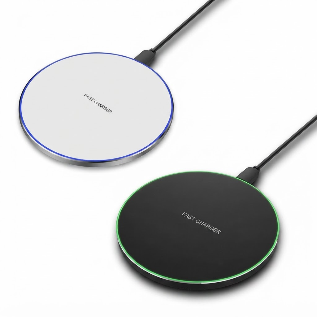 Qi Wireless Charger 15W Fast Charging Pad — Home Tech | Kinetic Source