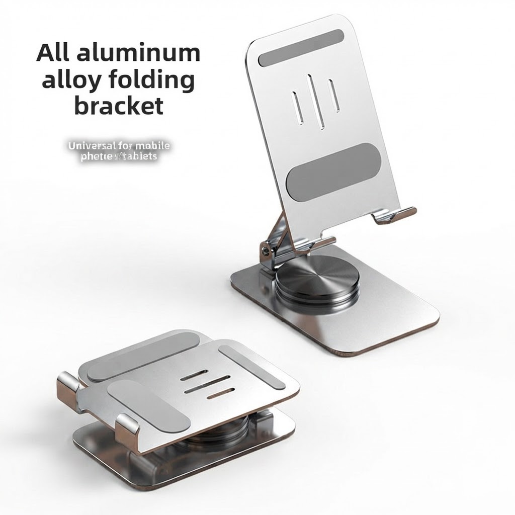 Adjustable 360 Rotating Aluminum Phone Holder Stand — Home Tech | Kinetic Source
