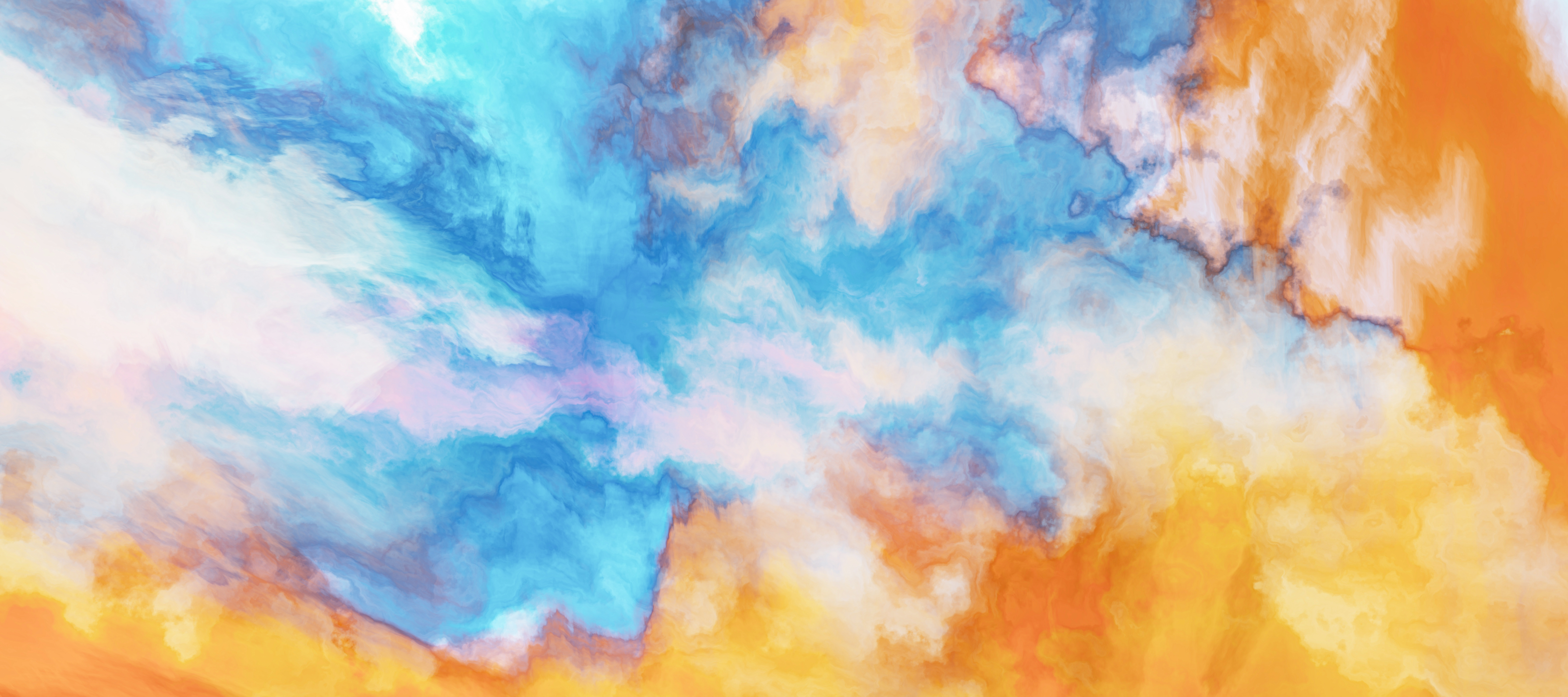 Abstract watercolor art