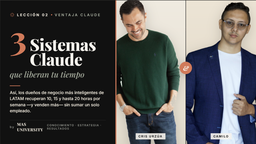 Los 3 Sistemas Claude
