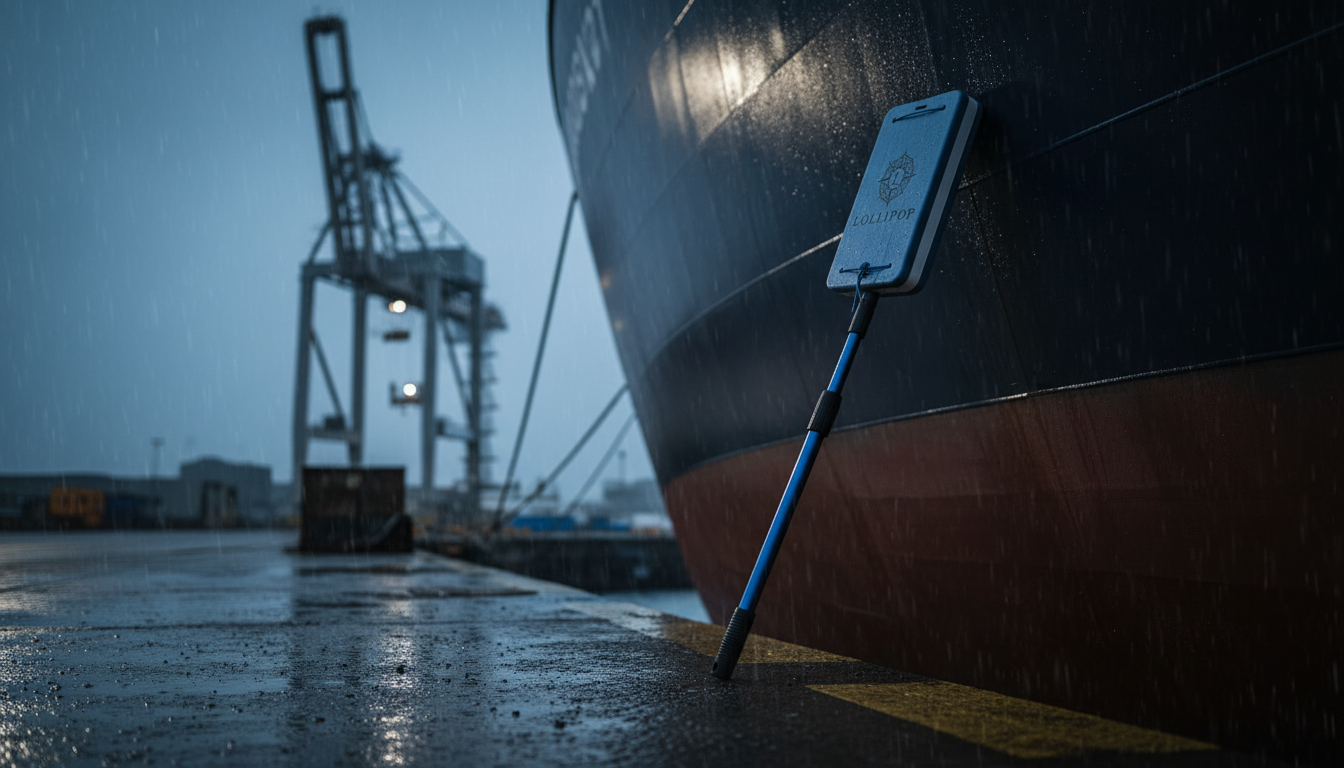 LOLLIPOP skyddsverktyg mot fartygsskrov i hamn