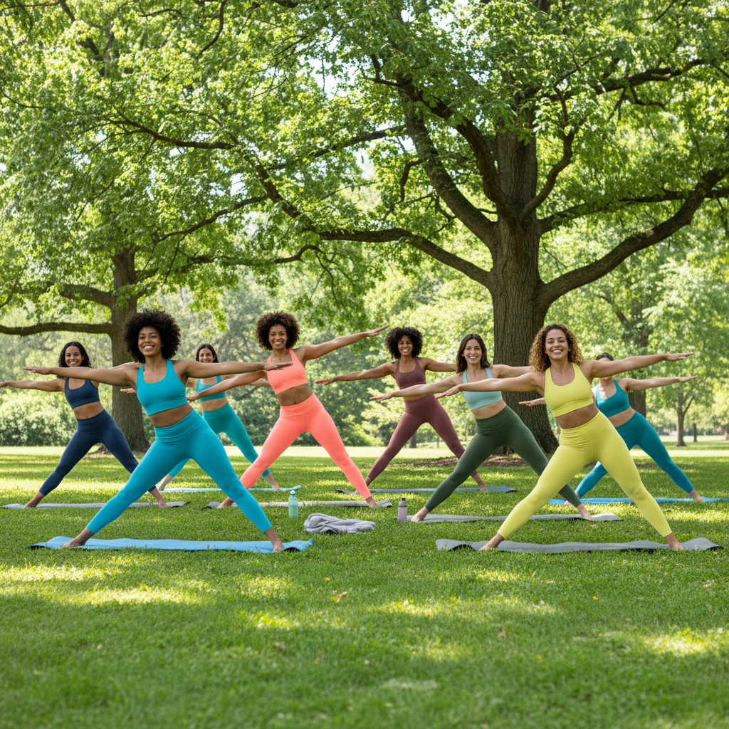 Exercising outdoors