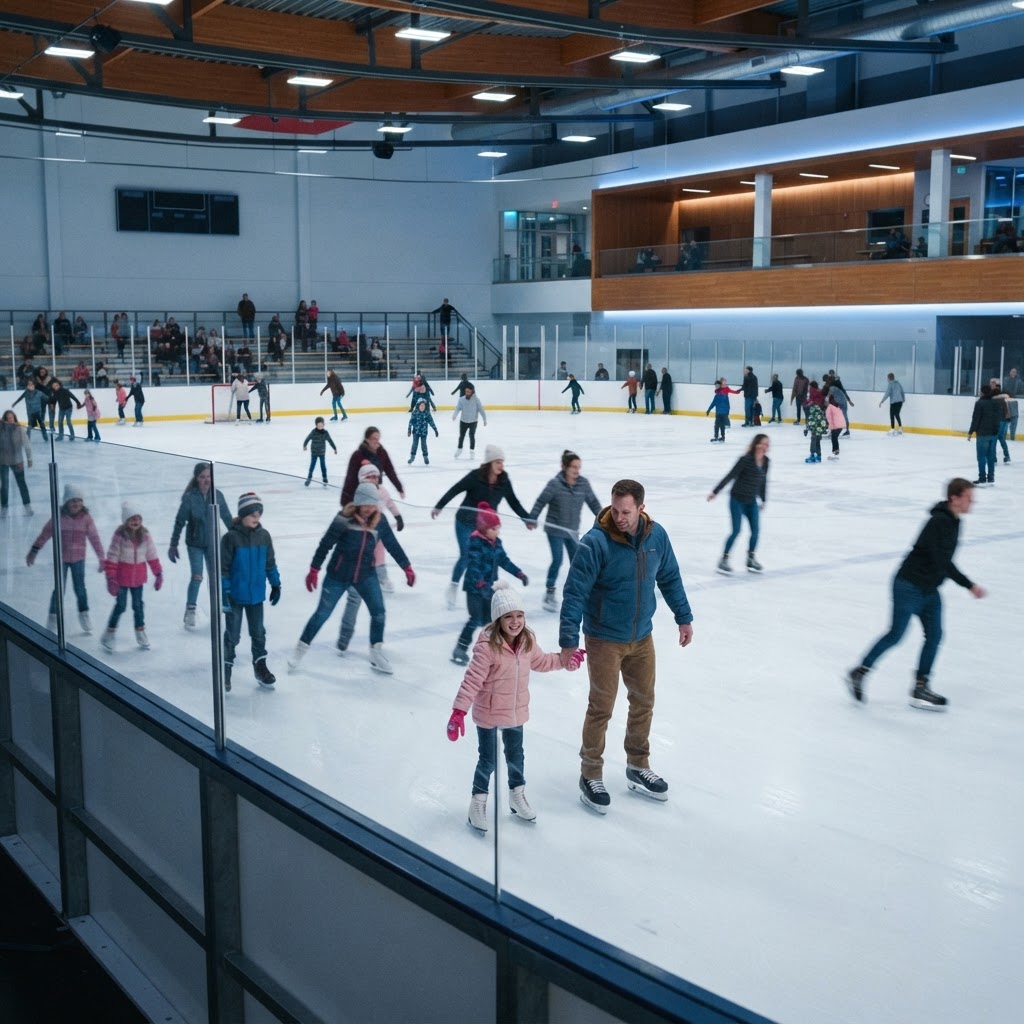 Public Ice Skating Session at Carolina Ice Palace