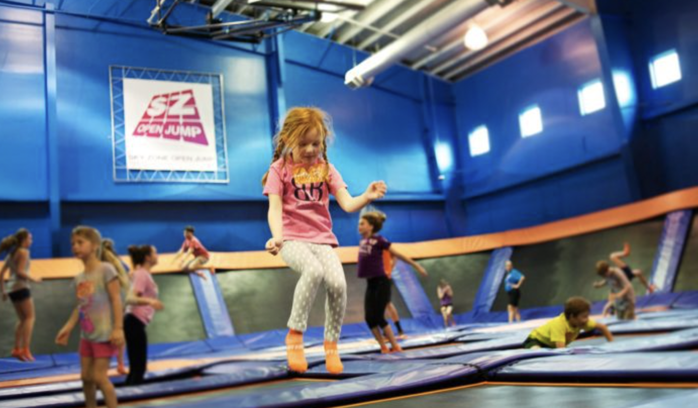 Open Trampoline & Dodgeball Jumps at Sky Zone Trampoline Park