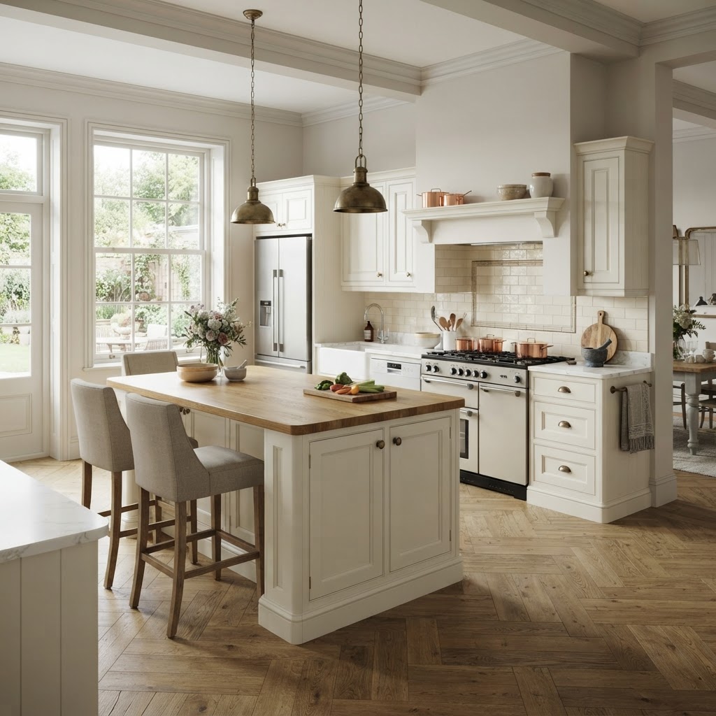 Kensington — fitted kitchen range by Strada Bespoke Interiors