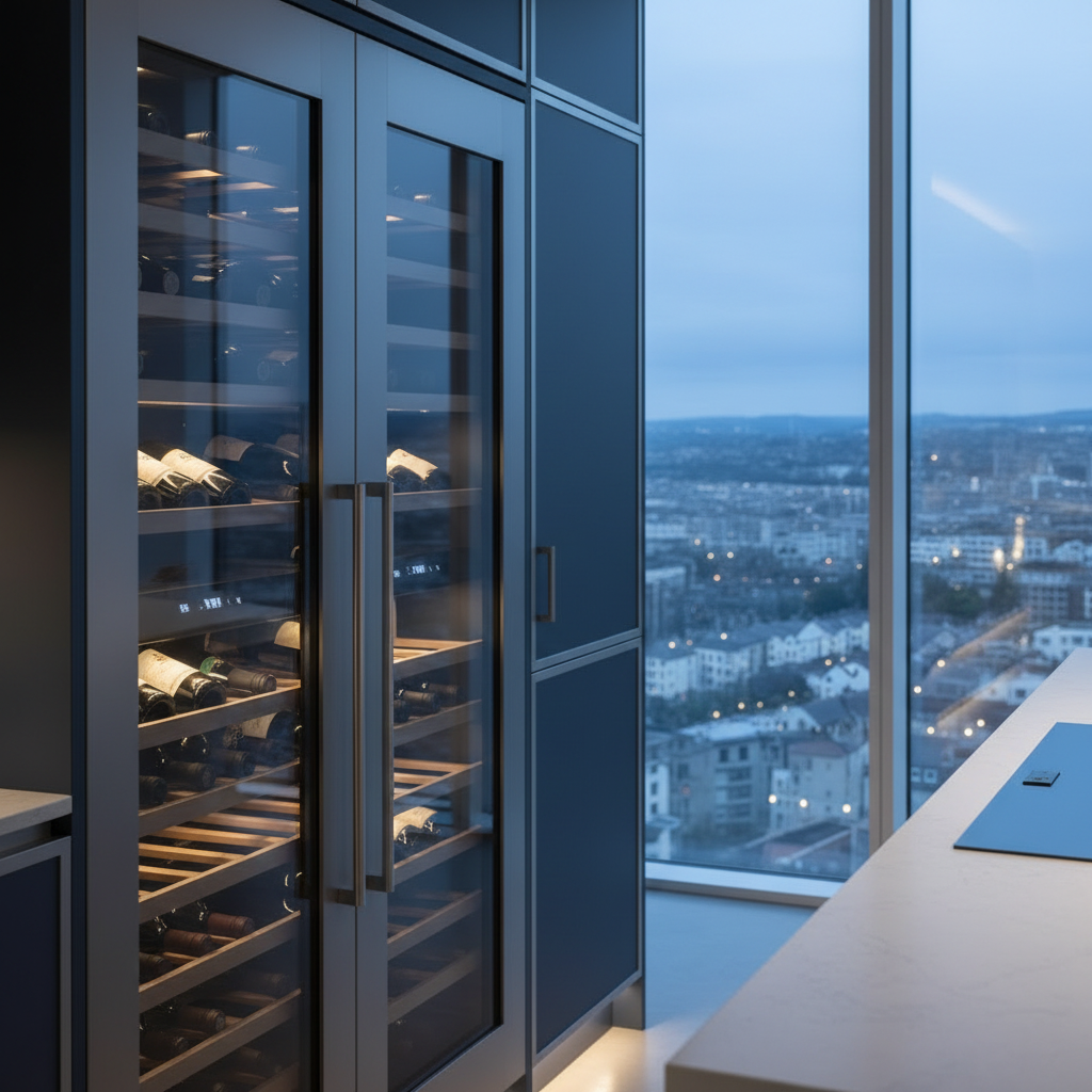 Huddersfield Luxury Matt Profile Kitchen — bespoke kitchen view 3 in Huddersfield, West Yorkshire