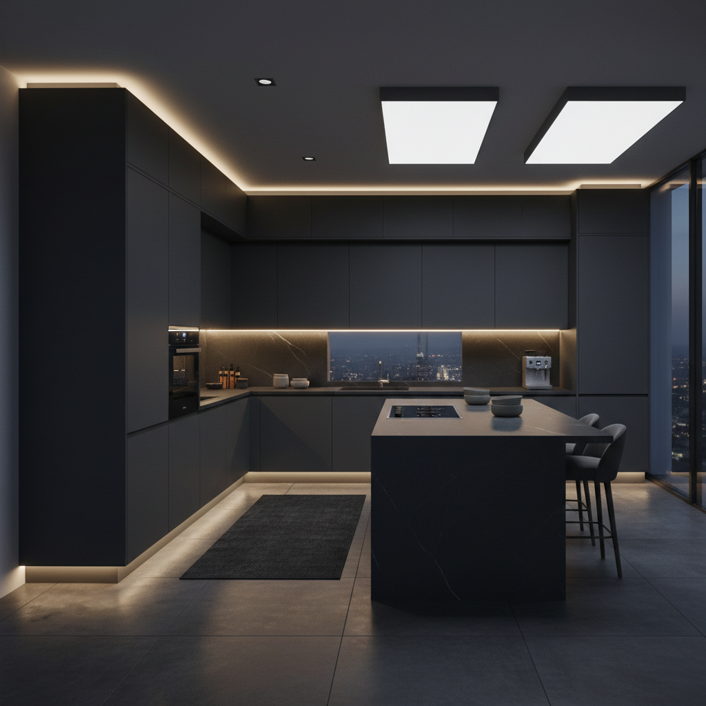The Carbon Element Collection — bespoke kitchen collection by Strada Interiors