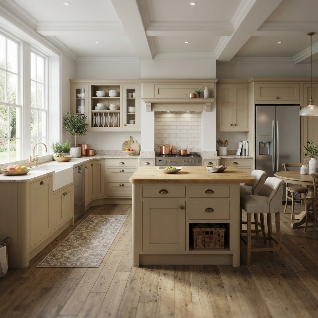 Jefferson — fitted kitchen range by Strada Bespoke Interiors