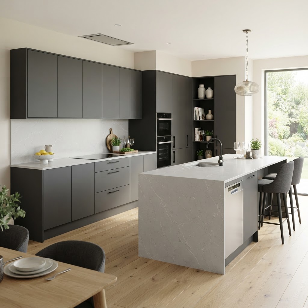 Lawrenson — fitted kitchen range by Strada Bespoke Interiors