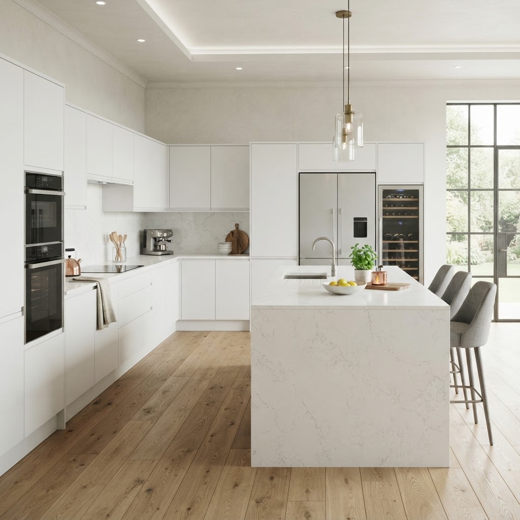 Ellesmere — fitted kitchen range by Strada Bespoke Interiors