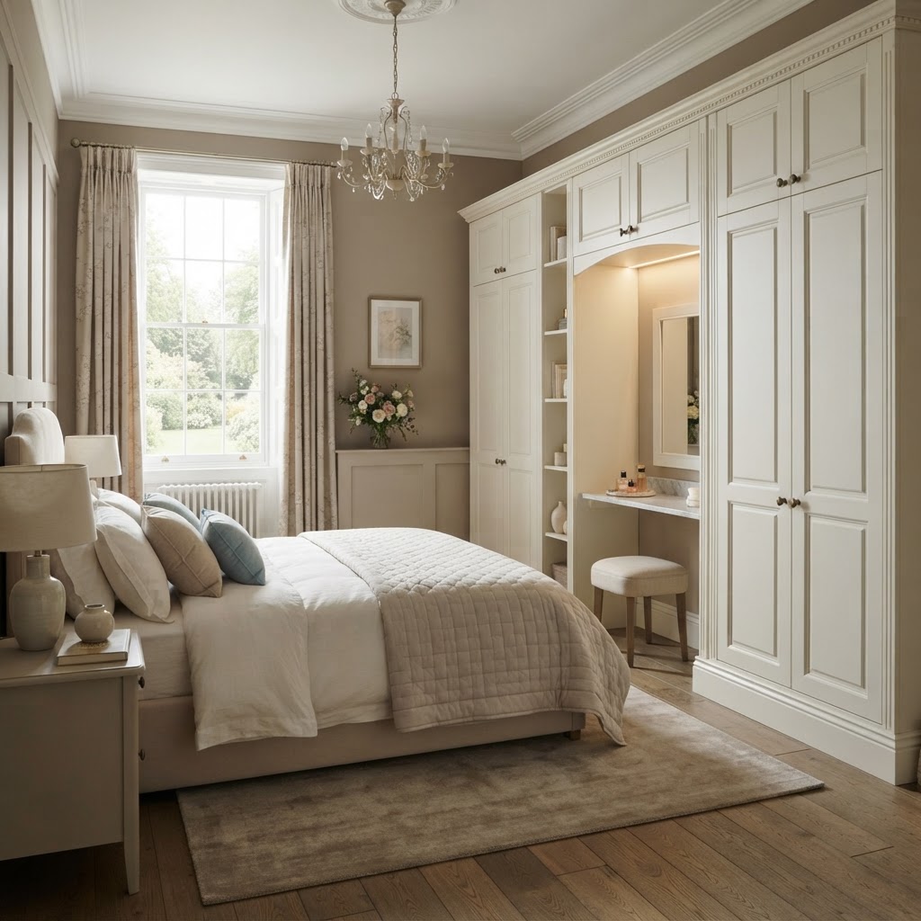 Kensington — fitted bedroom range by Strada Bespoke Interiors