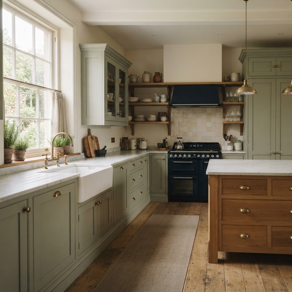 Classic Shaker kitchen style example