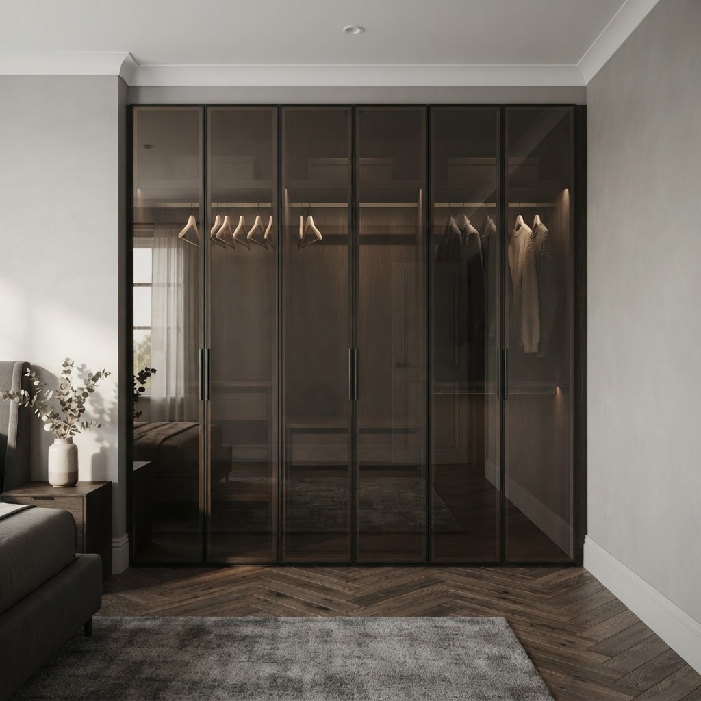 The Kestrel Bronze — bespoke wardrobe collection by Strada Interiors