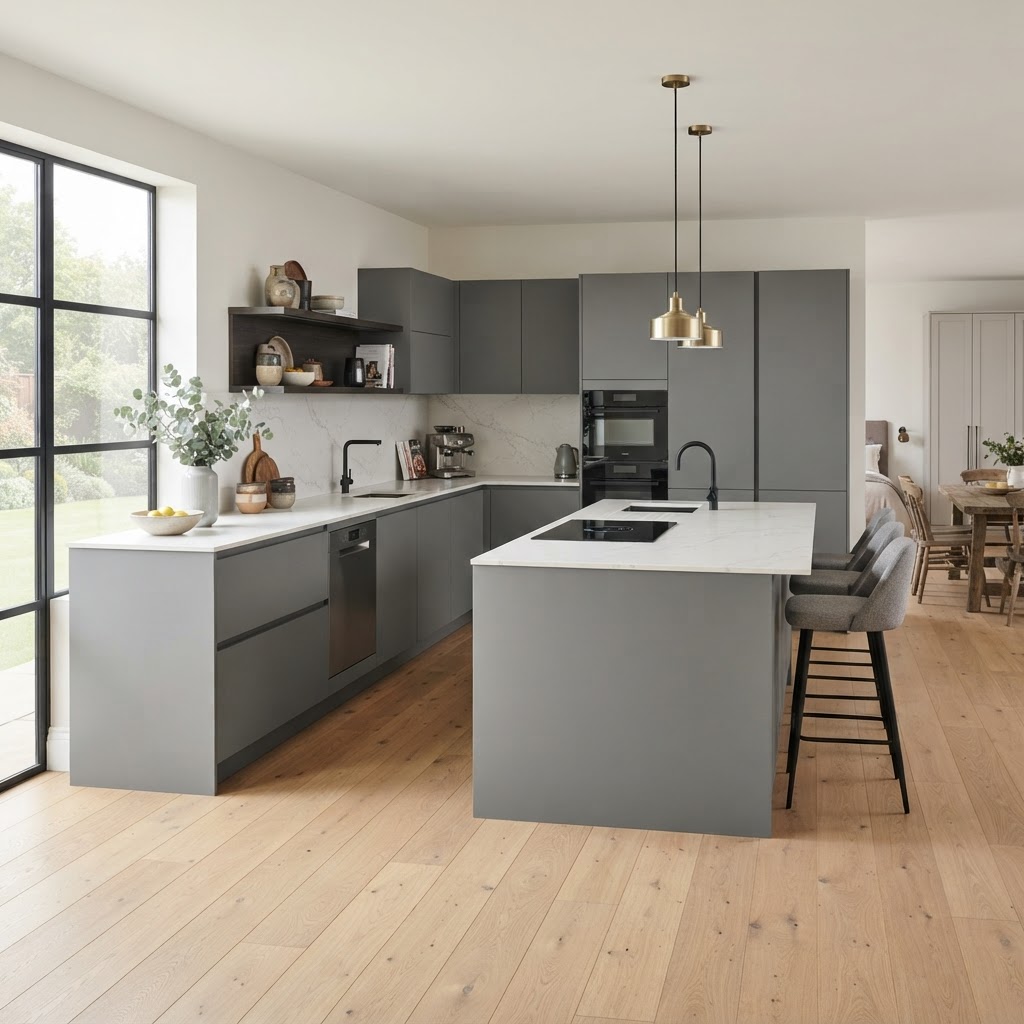 Strada Matte — fitted kitchen range by Strada Bespoke Interiors