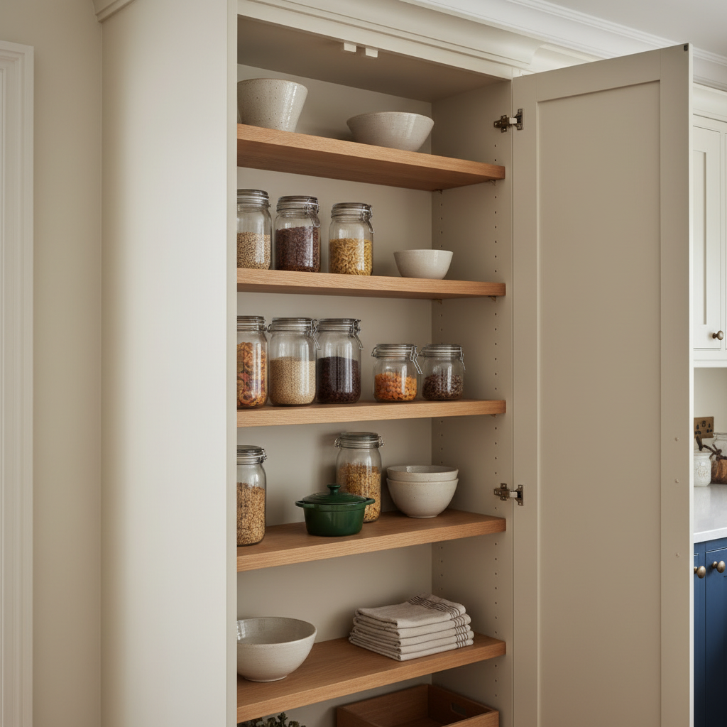 Bamford Classic Two-Tone Shaker Kitchen — bespoke kitchen view 3 in Bamford, Greater Manchester