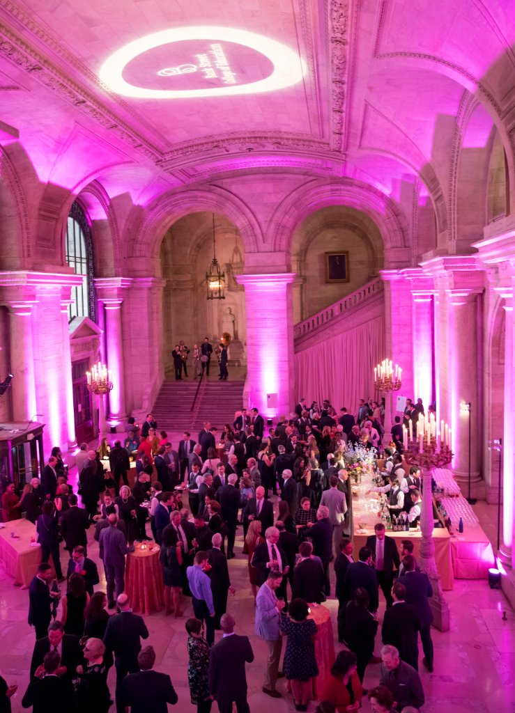 Bank Street College of Education — Gala at the New York Public Library - Gala & Fundraiser at The New York Public Library, Astor Hall — New York City