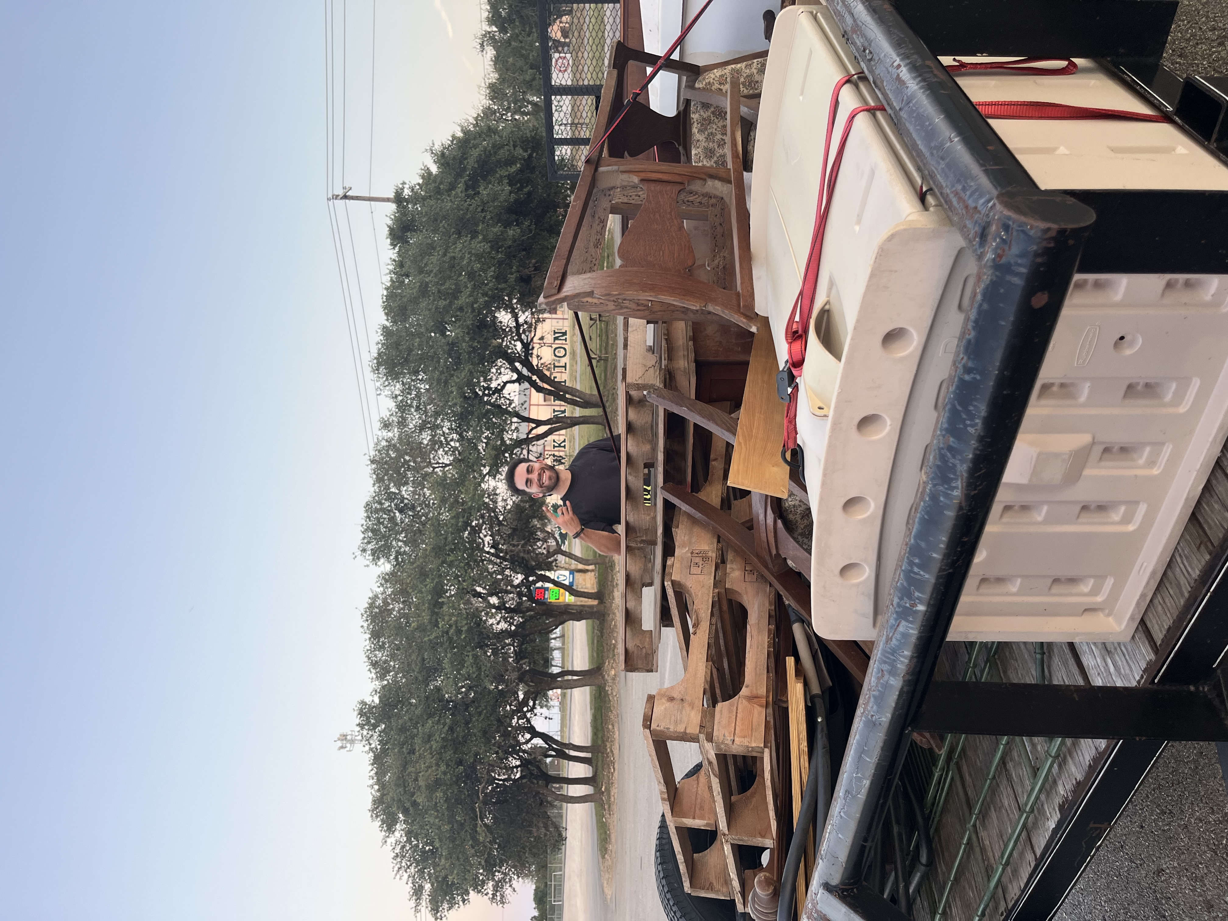 Hill Country Property Partners crew loading a recovery job