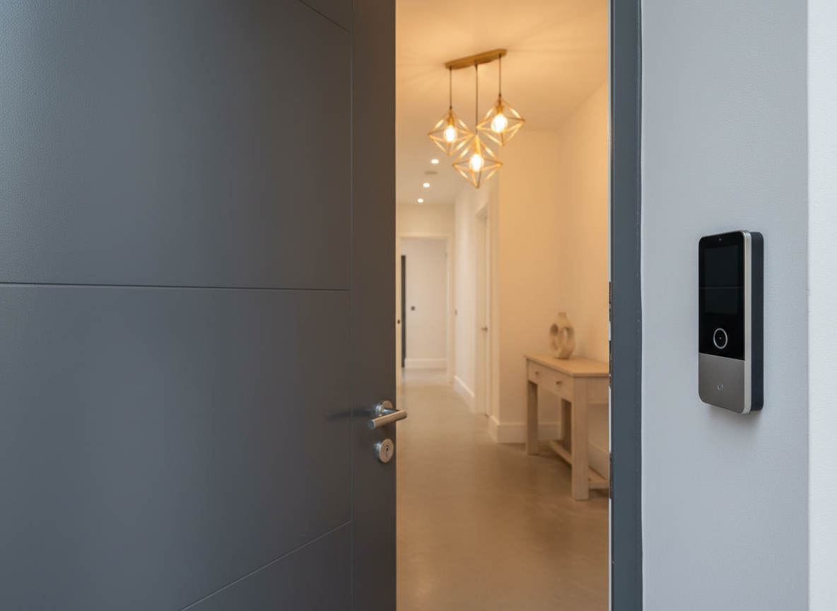 Google Nest Doorbell โ Modern Flat, Canary Wharf