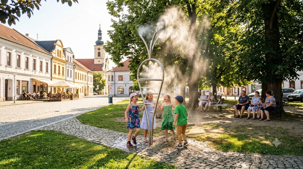 Město Polná — mlžítko MRKEV