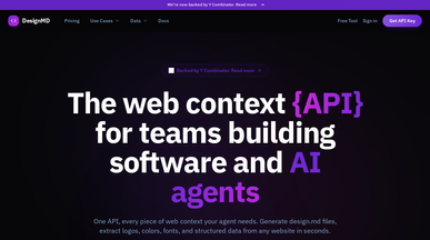 AI Scraper Landing Page template preview