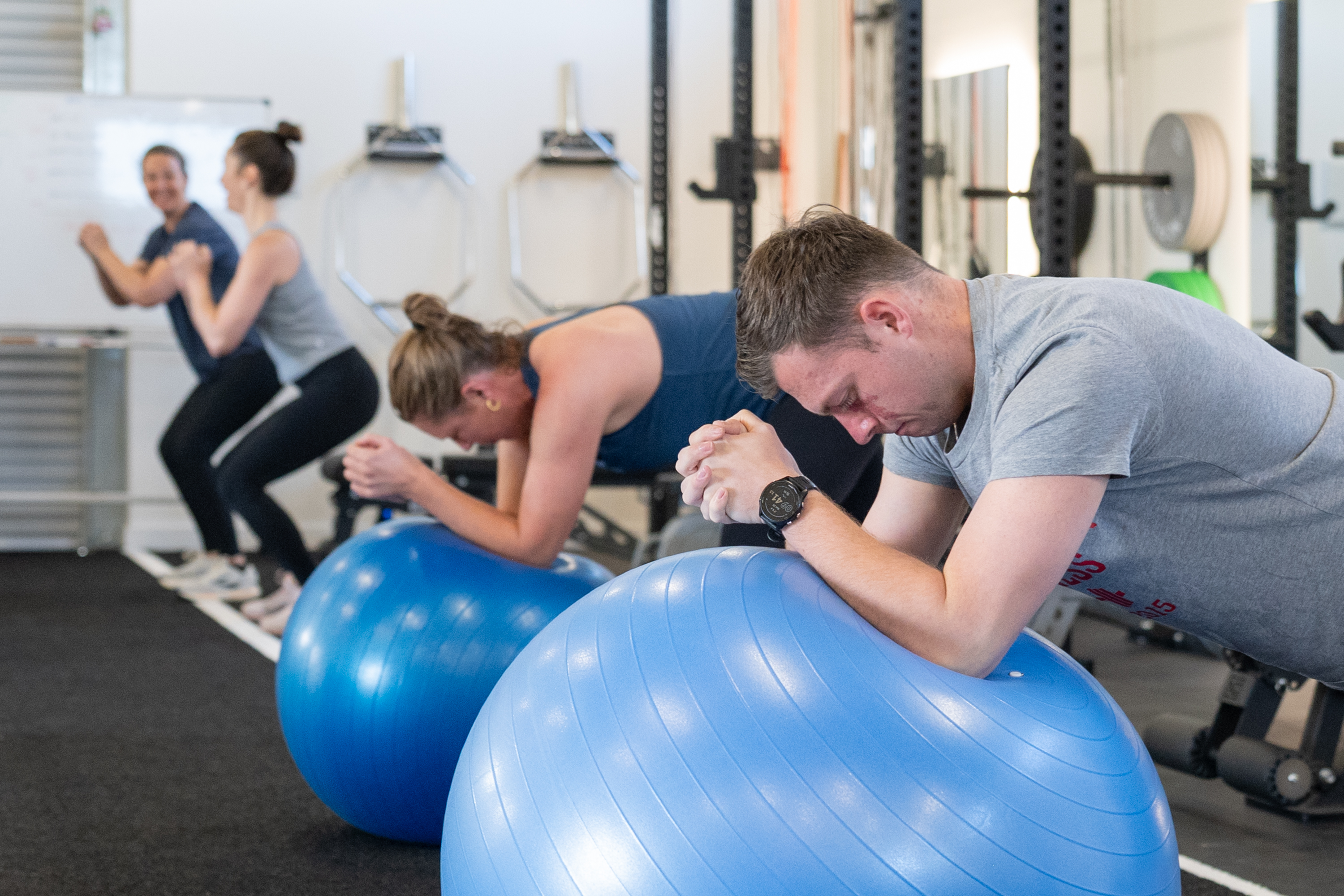 Strength training area