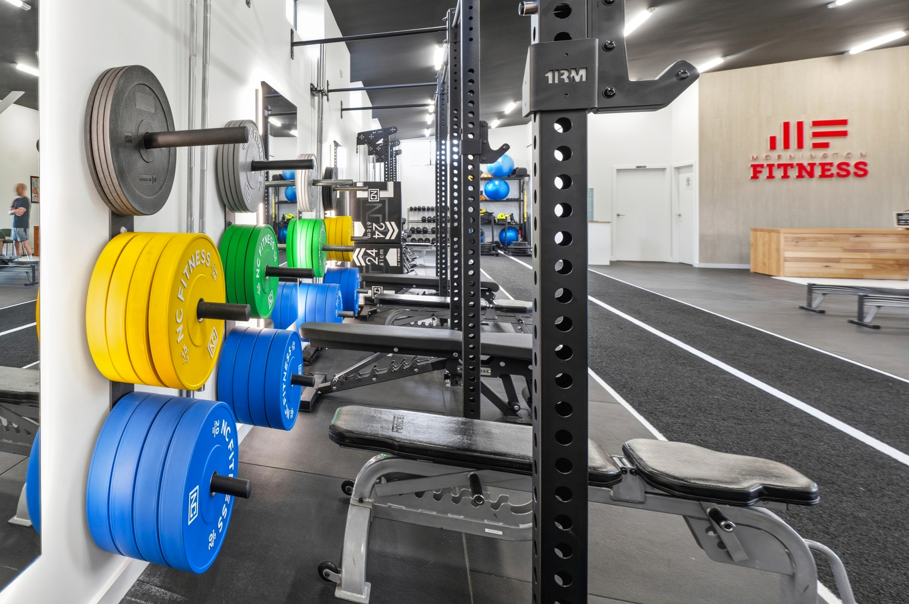 Modern gym facility