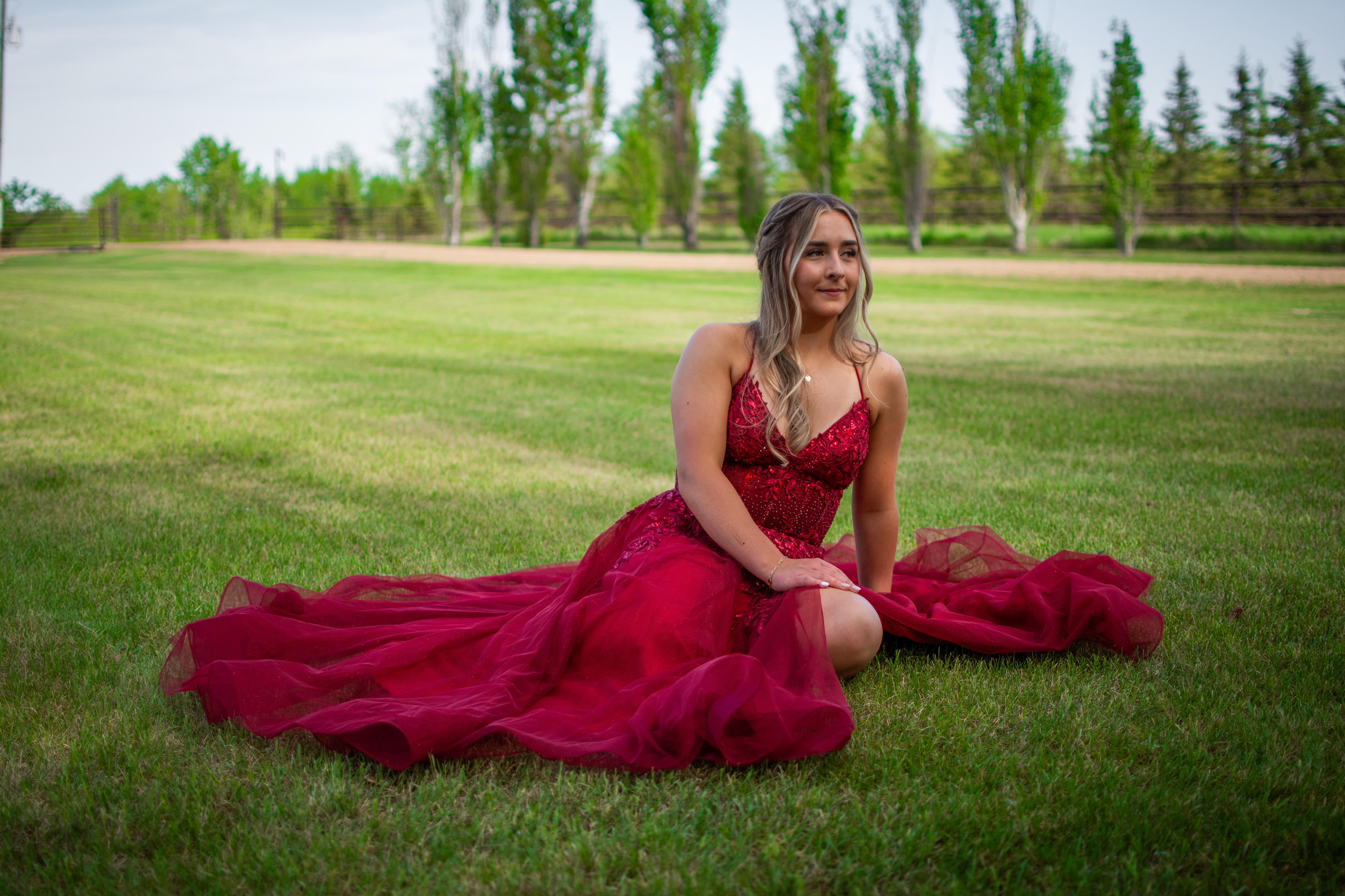 Graduation session portrait