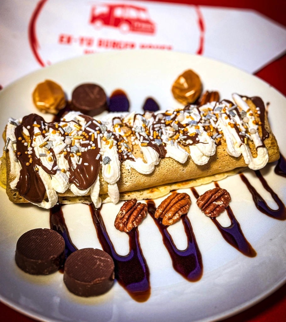 Chocolate Pecan Crêpe