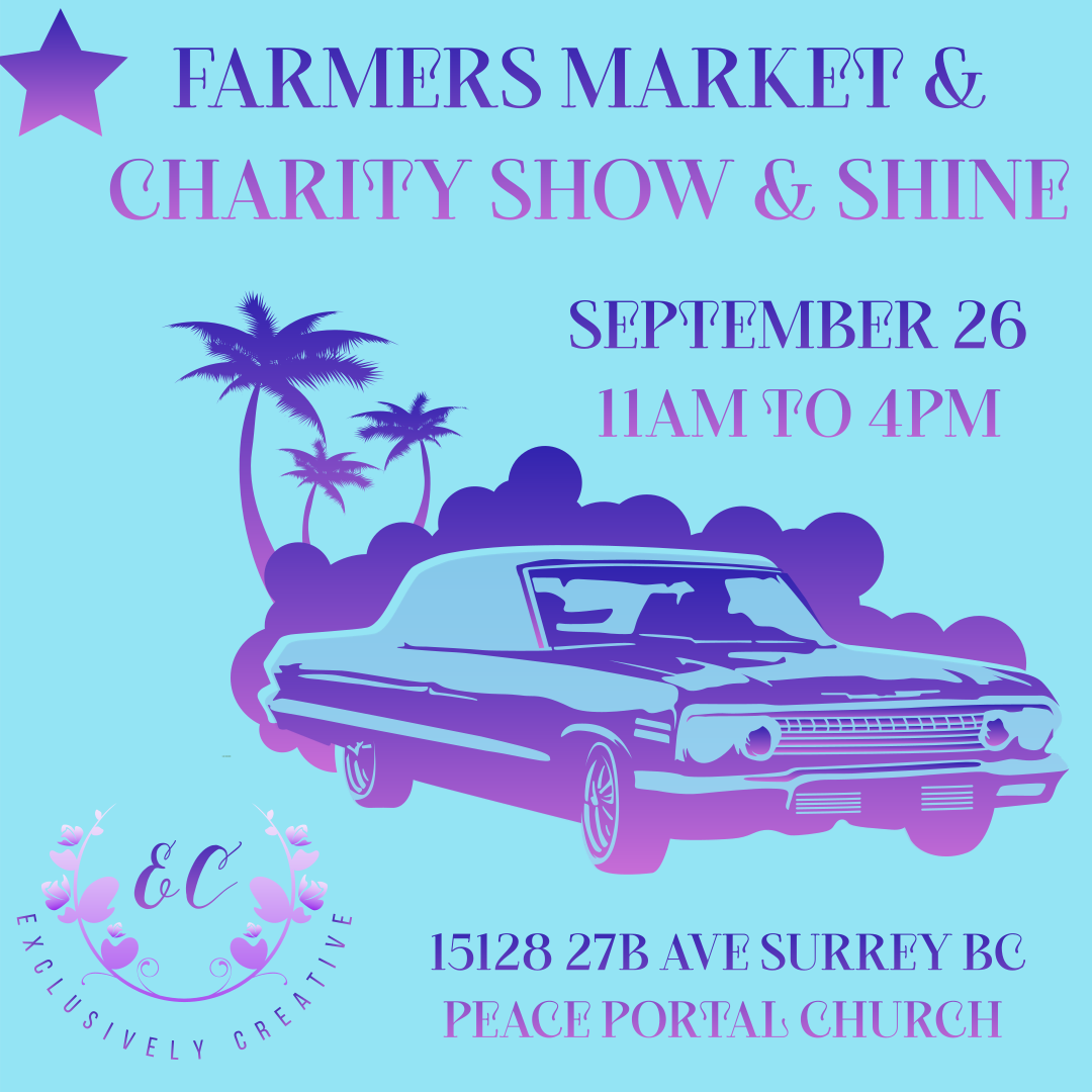 Farmers Market & Charity Show & Shine