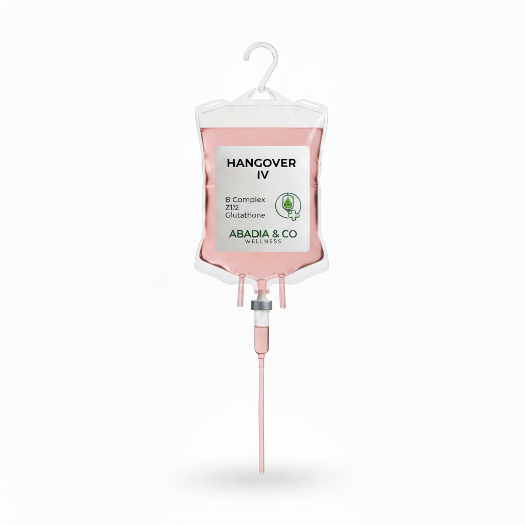 Hangover IV — mobile treatment delivered across Tampa Bay by Abadia & Co Wellness