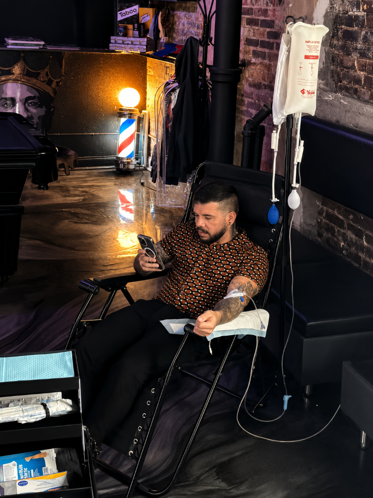 Mobile IV therapy at home