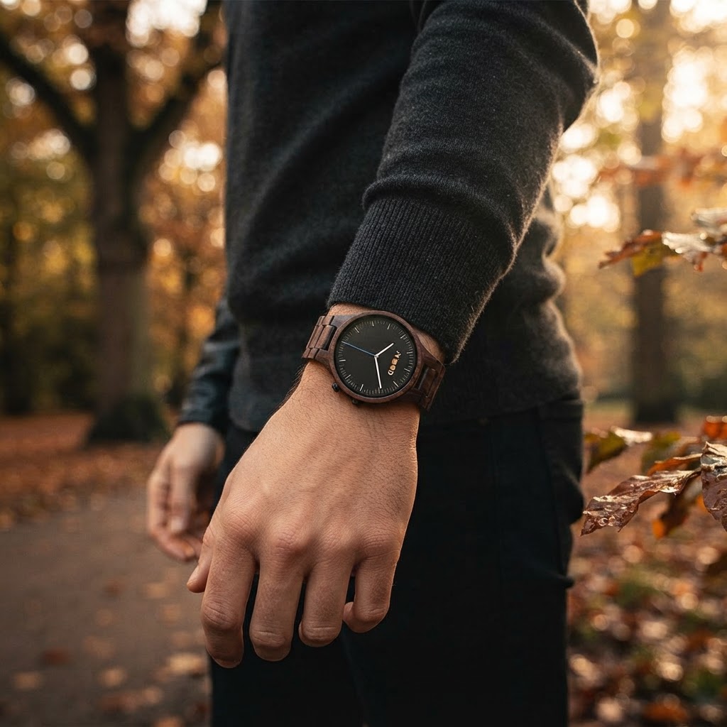 Iwood Echtholz Herrenuhr IW18441002 2