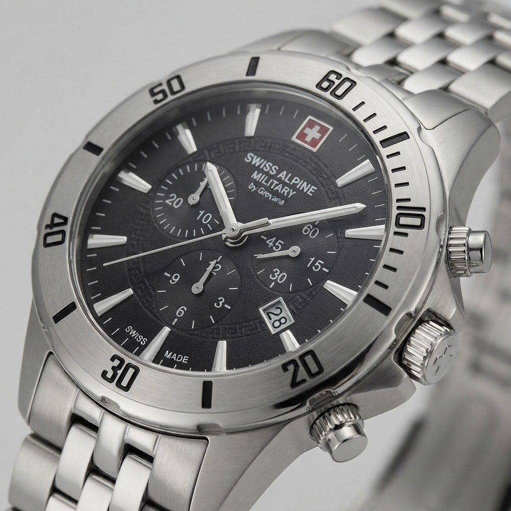 Swiss Alpine Military 7024.9137SAM Herrenuhr Chronograph 3